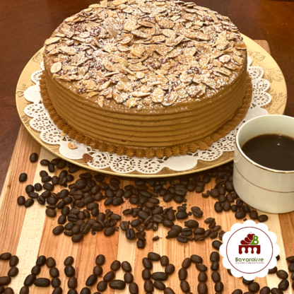 Espresso Coffee Almond Cake