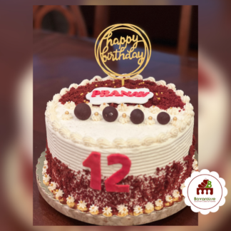Red Velvet Cake Bavaroisse