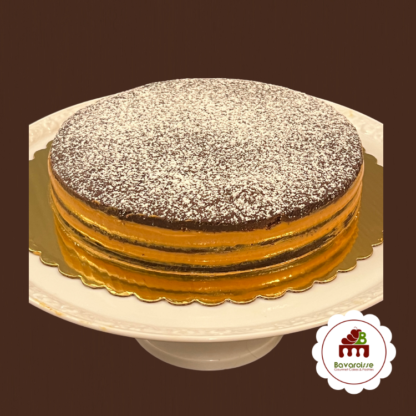 Chocolúcuma Alfajor Cake